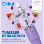 Термокружка Cirkul Аметист Нержавеющая Сталь 700 мл On-The-Go StrawSip Cirkul 41198