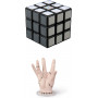 Кубик Рубика Венздей 3x3 Rubik’s Cube Wednesday Greyscale with Display Stand Thing Spin Master 6070863