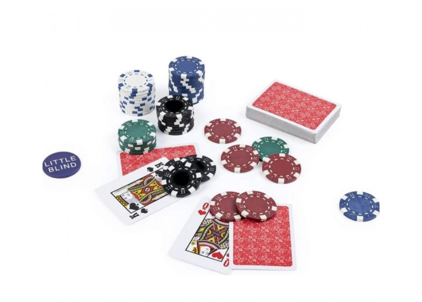 Набір для Покеру 400 Фішок з Металевим Кейсом Professional Poker Set Game Gallery Spin Master 6069178