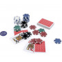Набір для Покеру 400 Фішок з Металевим Кейсом Professional Poker Set Game Gallery Spin Master 6069178
