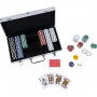 Набір для Покеру 400 Фішок з Металевим Кейсом Professional Poker Set Game Gallery Spin Master 6069178