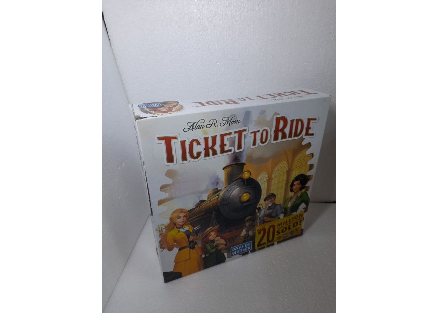 Настольная Игра Билет На Поезд США (Уценка) Новое Издание Ticket to Ride Alan R. Moon Days of Wonder B71791