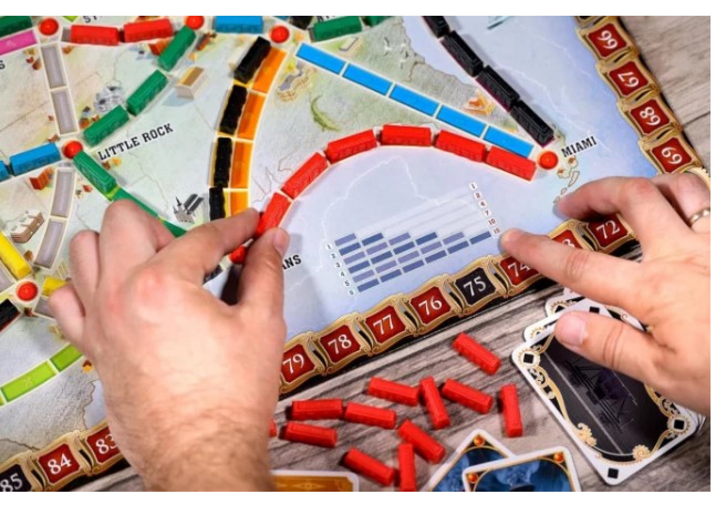 Настольная Игра Билет На Поезд США (Уценка) Новое Издание Ticket to Ride Alan R. Moon Days of Wonder B71791