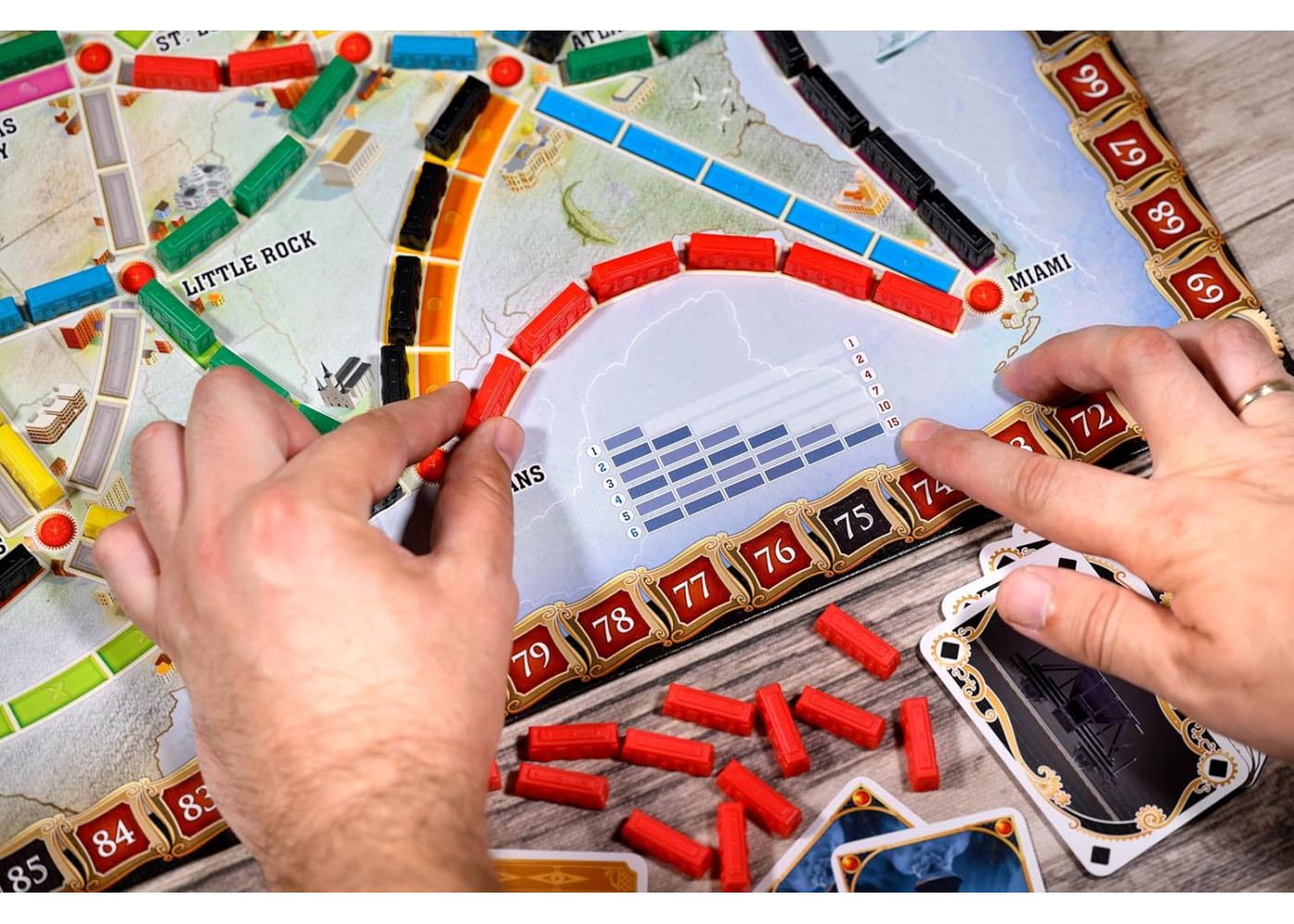 Настольная Игра Новое Издание Билет На Поезд США Ticket to Ride USA Alan R. Moon Days of Wonder 71791