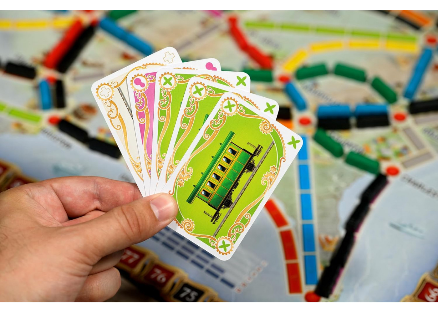 Настольная Игра Новое Издание Билет На Поезд США Ticket to Ride USA Alan R. Moon Days of Wonder 71791