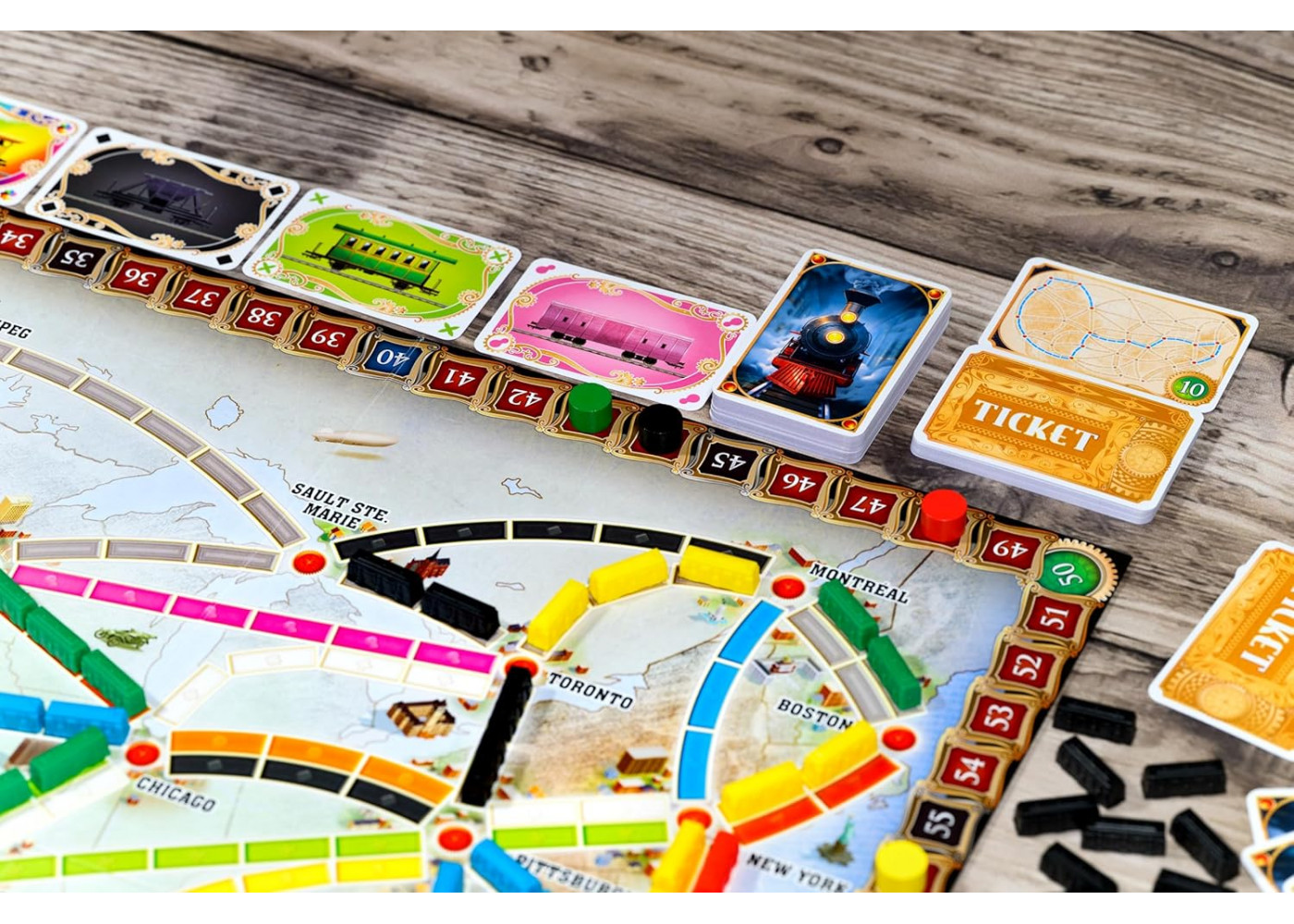 Настольная Игра Новое Издание Билет На Поезд США Ticket to Ride USA Alan R. Moon Days of Wonder 71791