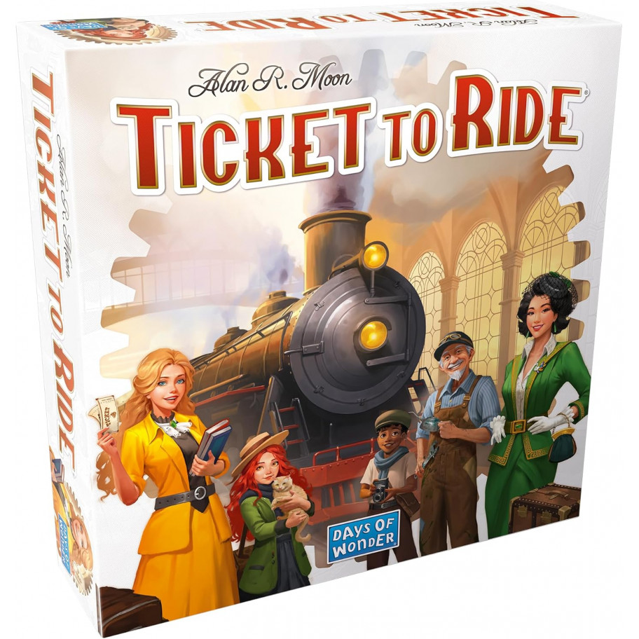 Настольная Игра Новое Издание Билет На Поезд США Ticket to Ride USA Alan R. Moon Days of Wonder 71791