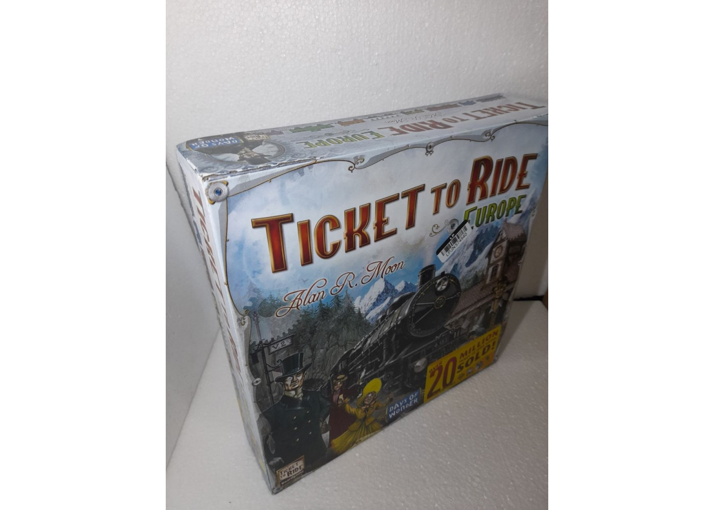 Настольная Игра Билет На Поезд Европа (Уценка) Ticket to Ride Europe Alan R. Moon Days of Wonder B71792