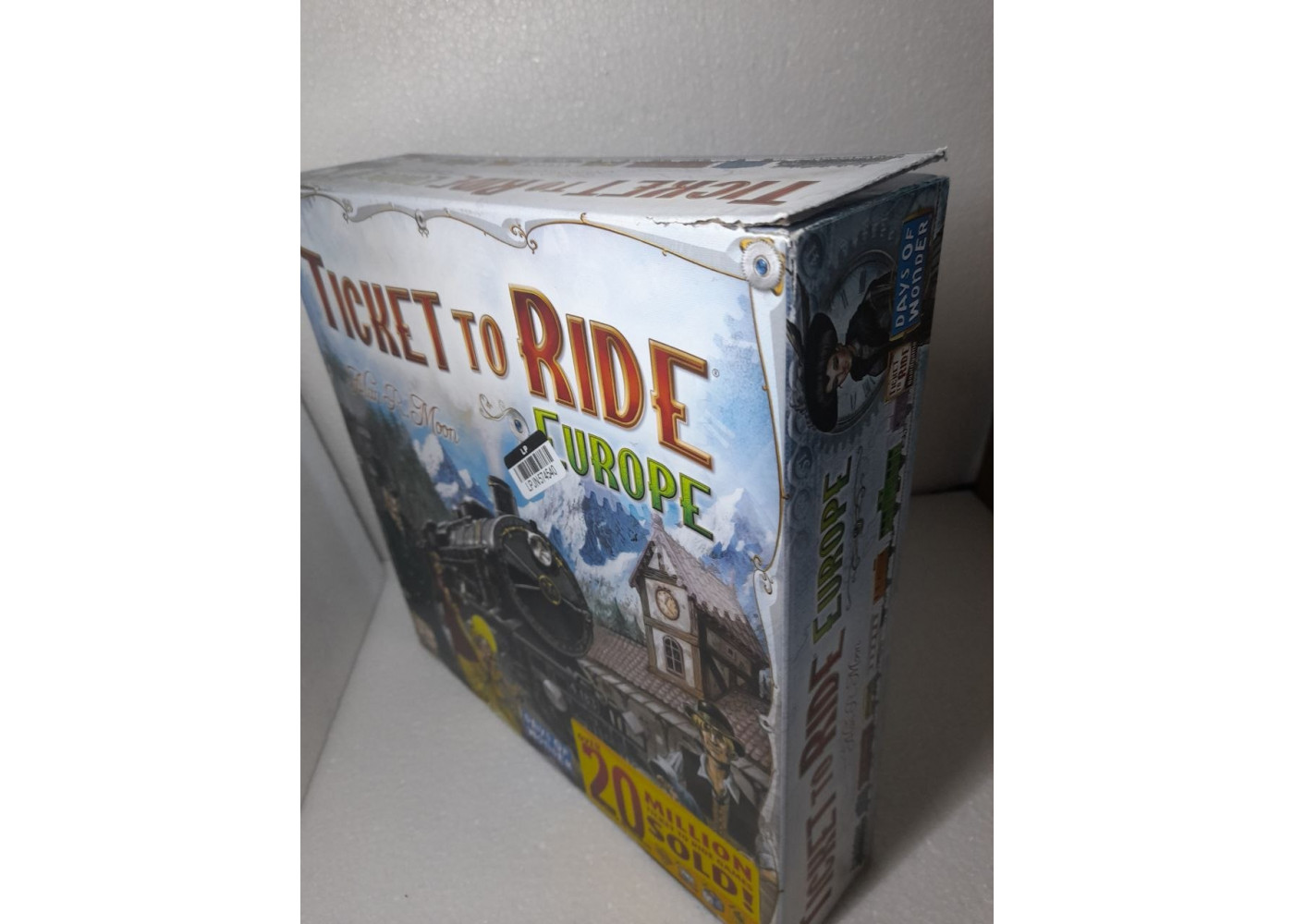 Настольная Игра Билет На Поезд Европа (Уценка) Ticket to Ride Europe Alan R. Moon Days of Wonder B71792