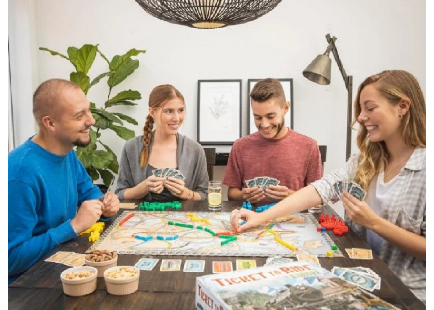 Настольная Игра Билет На Поезд Европа (Уценка) Ticket to Ride Europe Alan R. Moon Days of Wonder B71792