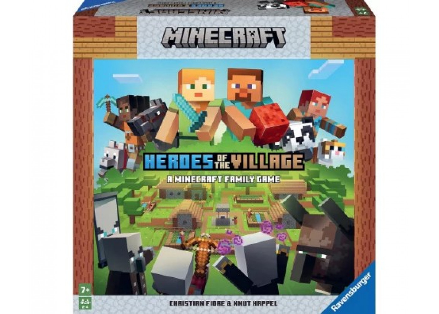 Настольная Игра Майнкрафт (Уценка) Герои Деревни Heroes of the Village Minecraft Ravensburger B20914