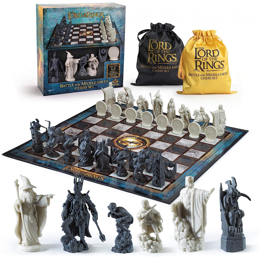 Шахматы Властелин Колец The Lord of The Rings Chess Set The Noble Collection NN2174