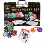 Набір для Покеру 400 Фішок з Металевим Кейсом Professional Poker Set Game Gallery Spin Master 6069178