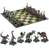 Шахматы Динозавры Парк Юрского Периода Премиум Jurassic Park Chess Set The Noble Collection NN2421