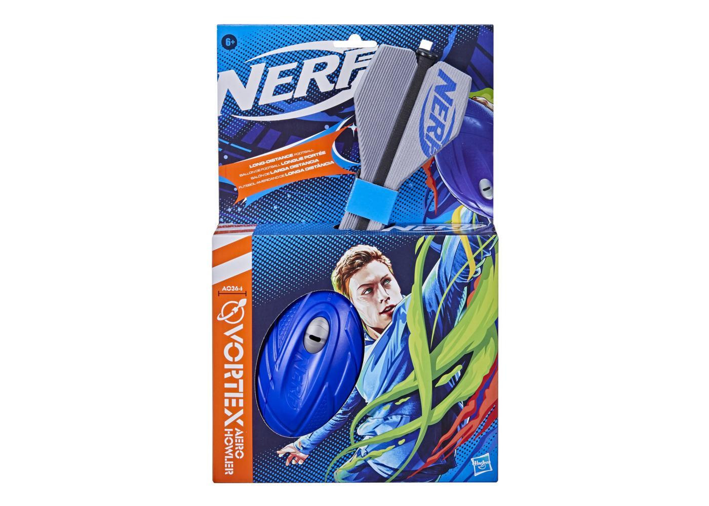 Большой Метательный Мяч Nerf Sports Vortex Aero Howler соревновательная игра на улице Hasbro F2874