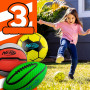 Набор Nerf Метательный Мяч 3 шт Nerf Sports Vortex Aero Howler Sports Ball Hasbro 92081