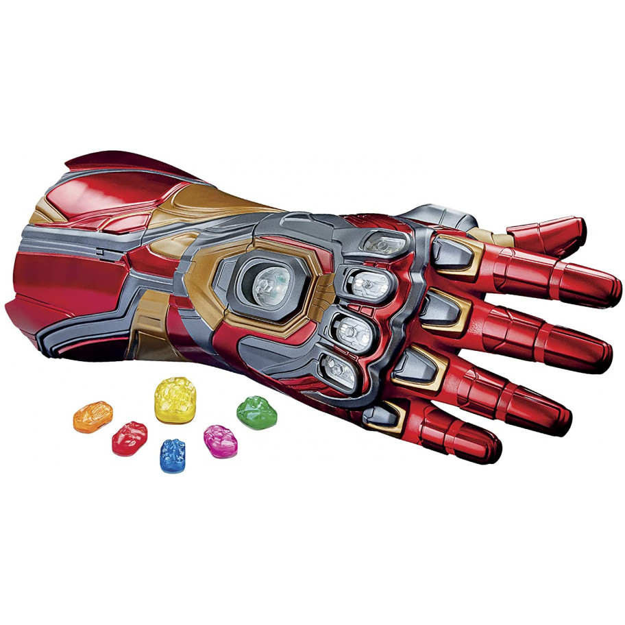 Интерактивная Перчатка Бесконечности Мстители Финал Танос Железный Человек Iron Man Nano Gauntlet Hasbro F0196