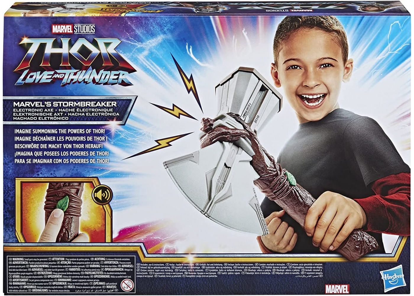 Молот Тора Секира со Звуком Грома Marvel Thor Stormbreaker Hasbro F3357