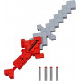 Бластер Меч Майнкрафт Minecraft Nerf Heartstealer Hasbro F7597