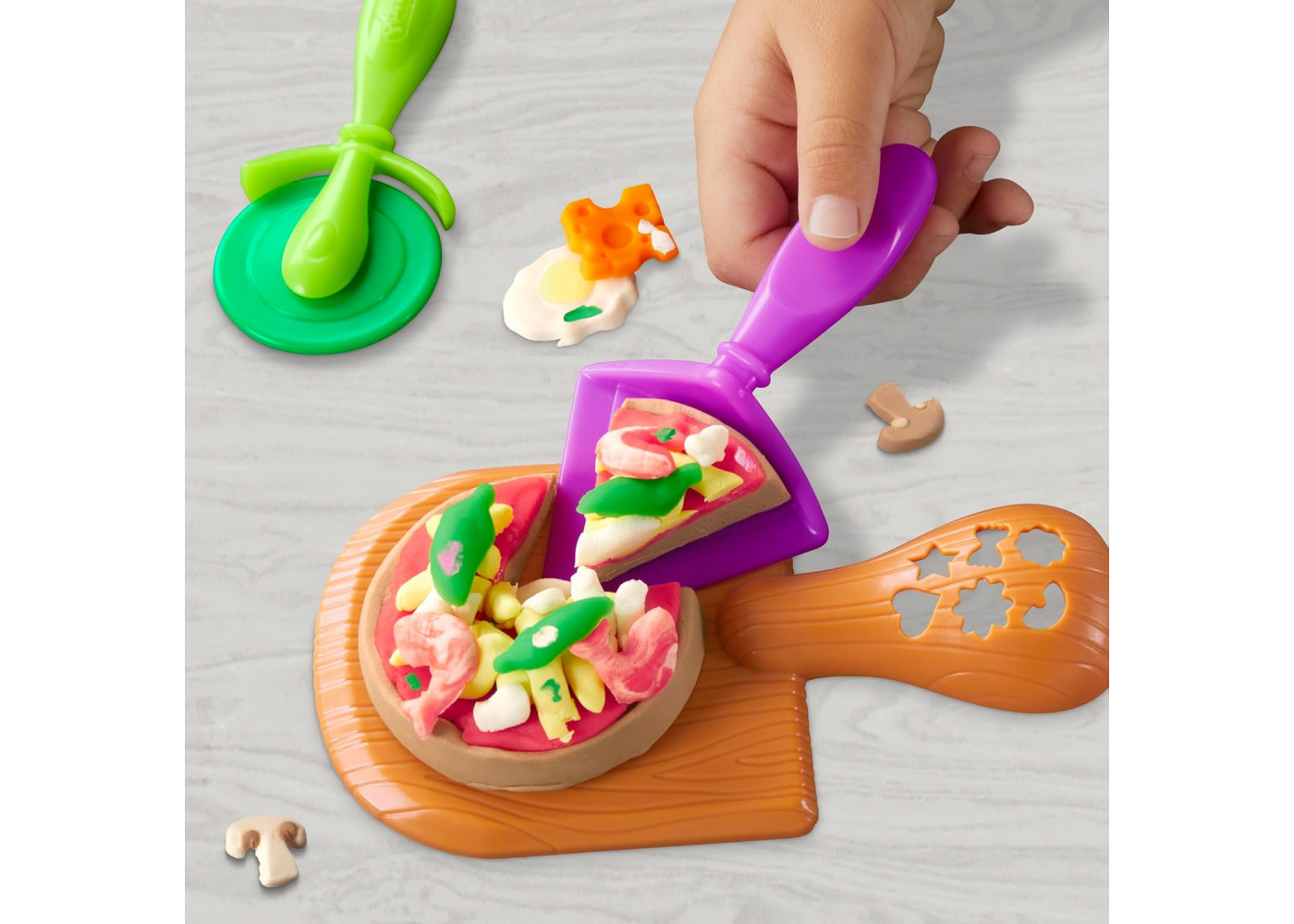 Игровой набор для лепки пластелин Печь для пиццы Play-Doh Kitchen Creations Pizza Oven Playset Hasbro F4373