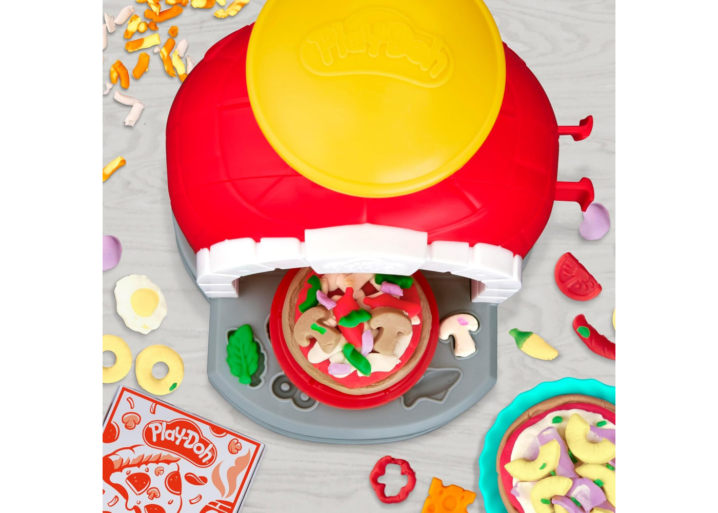 Игровой набор для лепки пластелин Печь для пиццы Play-Doh Kitchen Creations Pizza Oven Playset Hasbro F4373