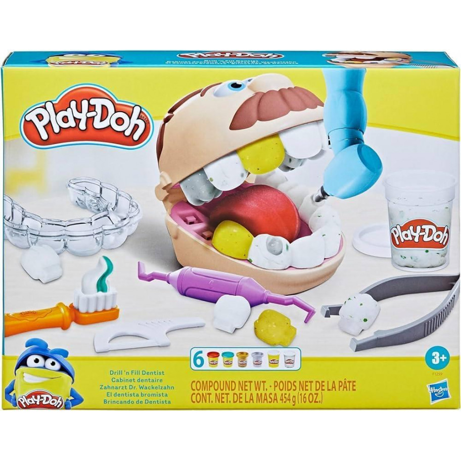 Игровой набор Hasbro Play-Doh Мистер Зубастик F1259