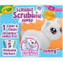 Набір для Творчості Котик Дженні з Маркерами Scribble Scrubbie Jumbo Cat Jenny Crayola 747703