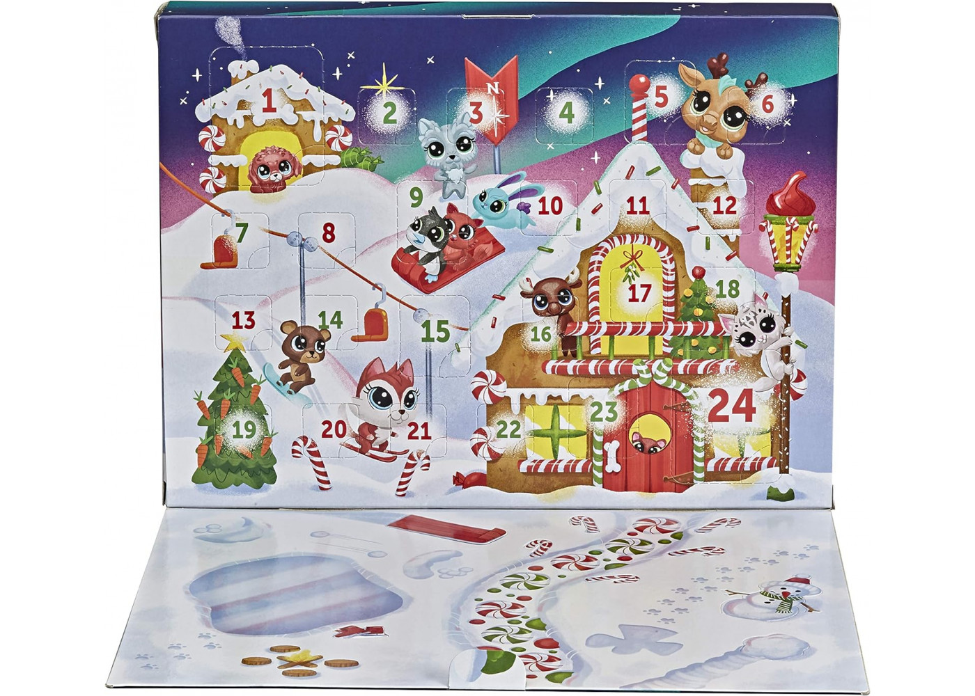 Адвент Календар Фігурок Домашніх Тварин Littlest Pet Shop Advent Calendar Hasbro F2181