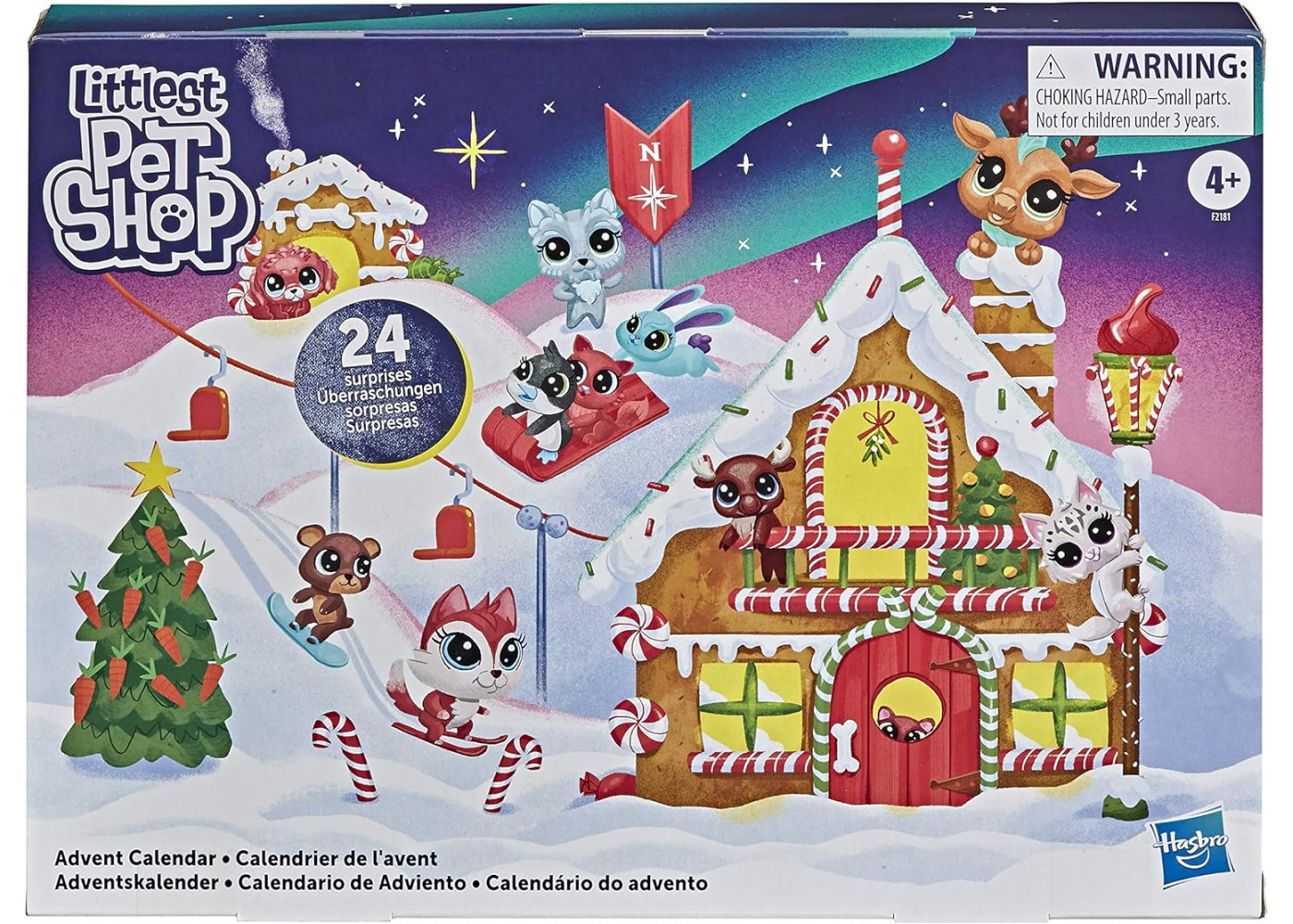 Адвент Календар Фігурок Домашніх Тварин Littlest Pet Shop Advent Calendar Hasbro F2181