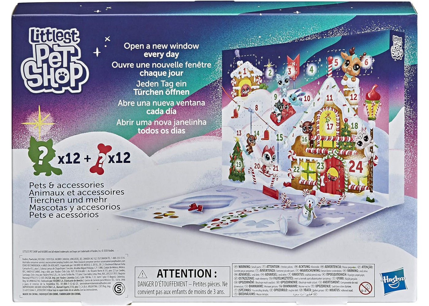 Адвент Календар Фігурок Домашніх Тварин Littlest Pet Shop Advent Calendar Hasbro F2181
