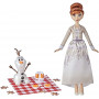 Кукла Анна 28 см с Олафом на Пикнике Принцесса Дисней Disney Frozen Anna Picnic Olaf Hasbro F1583