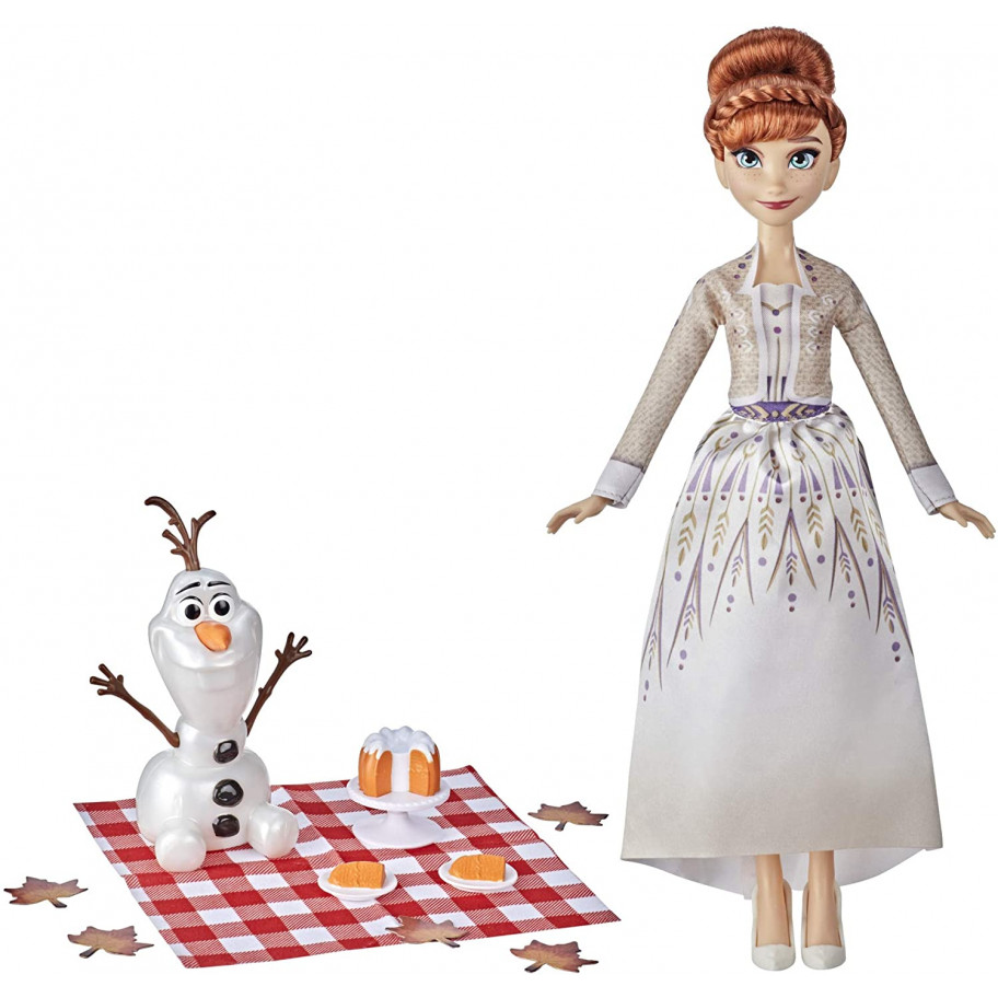 Кукла Анна 28 см с Олафом на Пикнике Принцесса Дисней Disney Frozen Anna Picnic Olaf Hasbro F1583