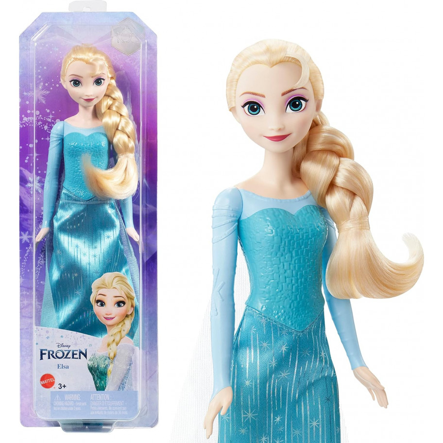 Лялька Ельза 28 см Холодне серце Disney Princess Elsa Mattel HLW47