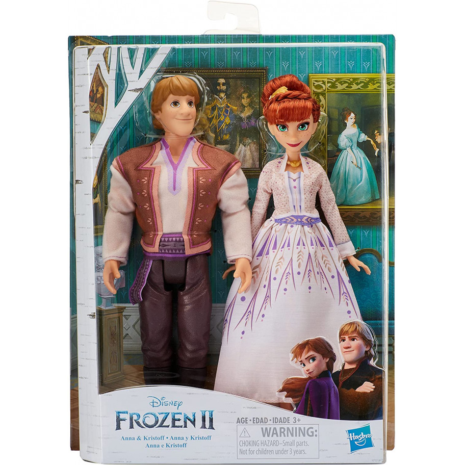 Набор Кукол Анна и Кристофф из Холодного Сердца 2 Frozen 2 Disney Frozen Anna & Kristoff Fashion Dolls Hasbro E5502