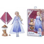 Кукла Эльза 28 см с Оленем у костра Frozen 2 Elsa and Baby Reindeer campfire Hasbro F1561