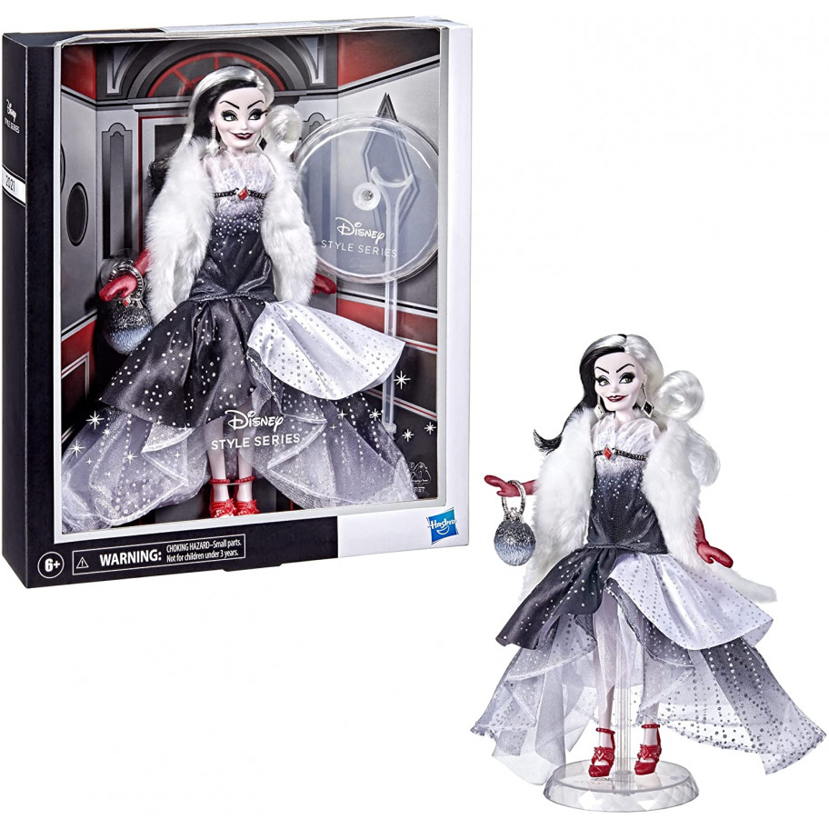 Кукла Круэлла Де Виль 28 см Коллекционная Disney Style Cruella De Vi Hasbro F3263