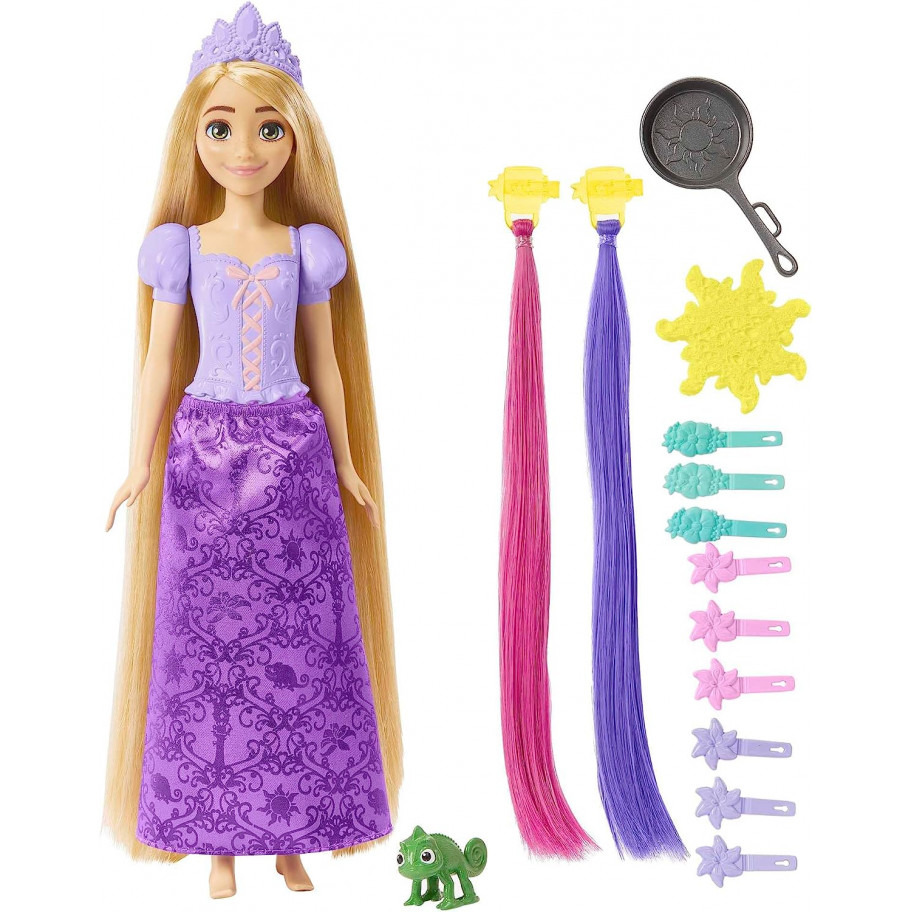 Кукла Рапунцель с аксессуарами Принцесса Дисней Disney Princess Rapunzel Mattel HLW18