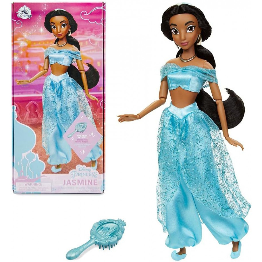 Лялька Жасмін 28 см Принцеса Дісней Алладін Princess Jasmine Disney D3554
