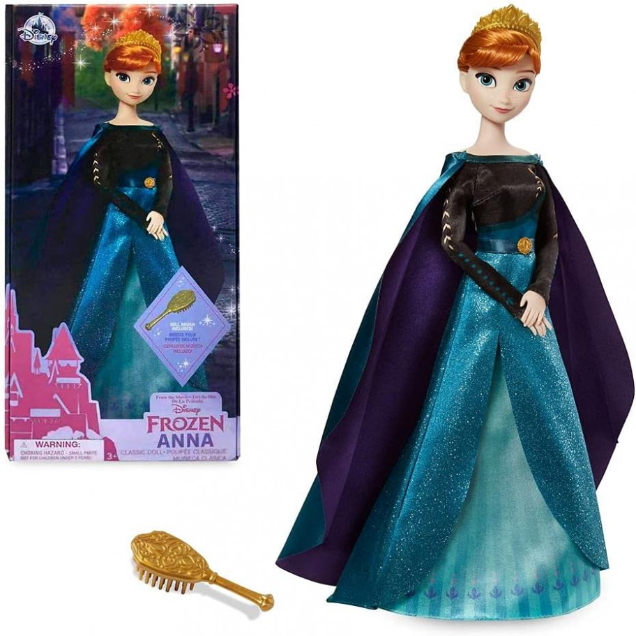 Лялька Анна 28 см Принцеса Дісней Холодне Серце Frozen 2 Princess Anna Disney D3754
