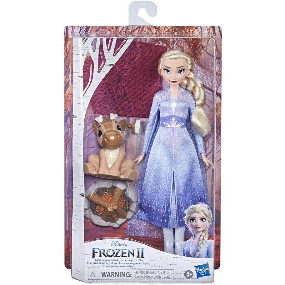 Кукла Эльза (примята коробка) 28 см Холодное Сердце 2 Frozen 2 Elsa and Baby Reindeer Hasbro BF1561