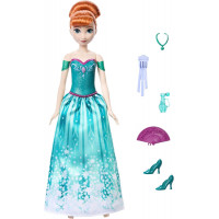 Кукла Анна Холодное Сердце и 11 сюрпризов Disney Princess Anna Mattel JBG60