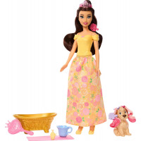 Кукла Белль и собачка Принцесса Диснея Disney Princess Belle Mattel JFC42