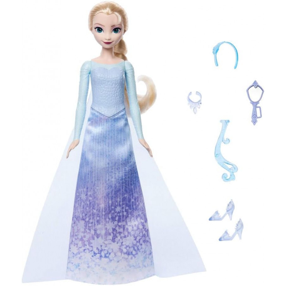 Кукла Эльза Холодное Сердце и 11 сюрпризов Disney Princess Elsa Mattel JBG59
