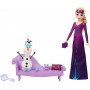 Набор Кукла Эльза и Олаф Холодное Сердце Снежные Мечты Disney Frozen Snow Dreams Elsa and Olaf Mattel HLX27