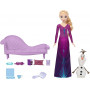 Набор Кукла Эльза и Олаф Холодное Сердце Снежные Мечты Disney Frozen Snow Dreams Elsa and Olaf Mattel HLX27