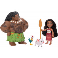 Набір Ляльки Моана та Мауї з аксесуарами Disney Moana & Maui Jakks 23755