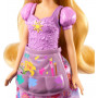 Кукла Рапунцель Принцесса Дисней  2 в 1 з Аксесуарами Disney Princess Rapunzel Mattel JBG09