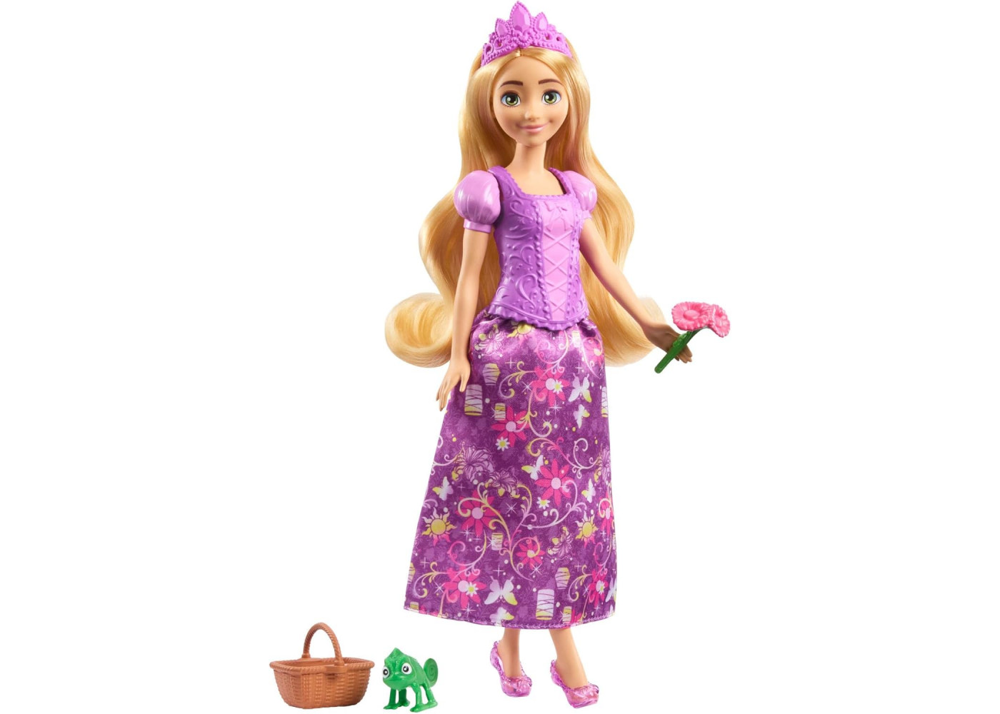 Кукла Рапунцель Принцесса Дисней  2 в 1 з Аксесуарами Disney Princess Rapunzel Mattel JBG09