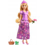 Кукла Рапунцель Принцесса Дисней  2 в 1 з Аксесуарами Disney Princess Rapunzel Mattel JBG09