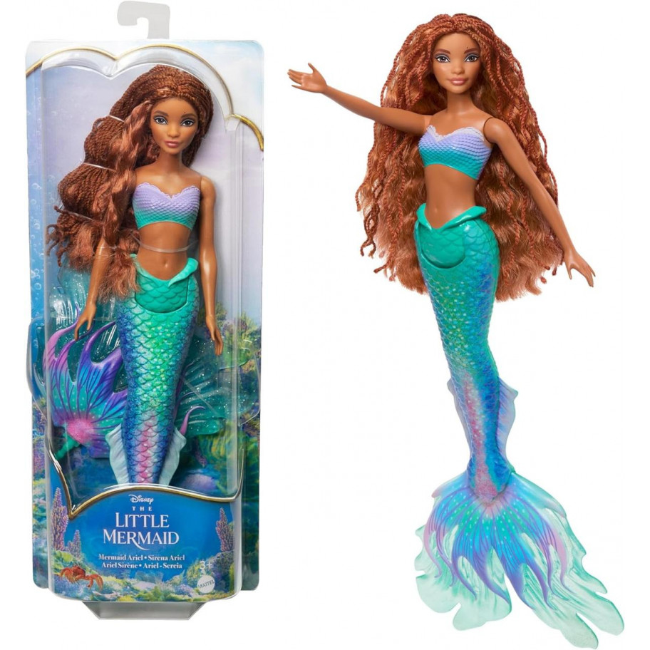 Кукла (примята коробка) Русалочка Ариэль 2023 Disney the Little Mermaid Ariel Mattel BHLX08